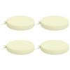 vidaXL 4-Piece Zitkussens SOEST 4 st 100% Polyester Cr&egrave;mekleurig
