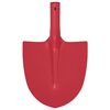 vidaXL Schep Hoofd Rood 39,5 x 27,5 cm Gepoedercoat staal