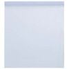 vidaXL Raamfolie statisch mat wit 45x2000 cm PVC