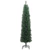 vidaXL Kunstkerstboom Groen 180 cm PVC en Staal en Kunststof