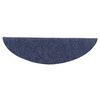 vidaXL Trapmatten Zelfklevend 5 stuks 56x17x3 cm Blauw Halfrond
