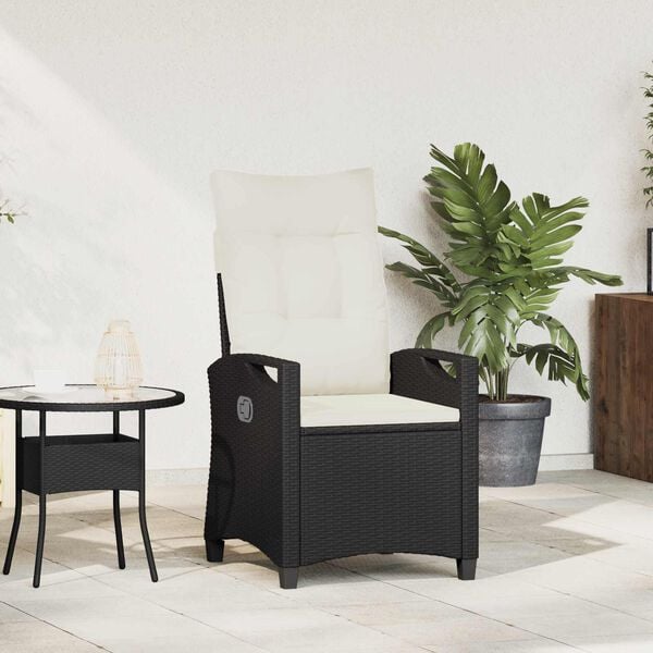 vidaXL Recliner Tuinstoelen 56 x 60 x 112 cm staal