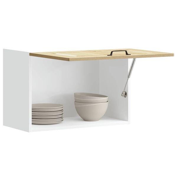 vidaXL Keukenbovenkast Kalmar bewerkt hout sonoma eikenkleurig