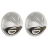 vidaXL Luchtventilatie roosters 2 st Zilver 100 mm Roestvrij staal