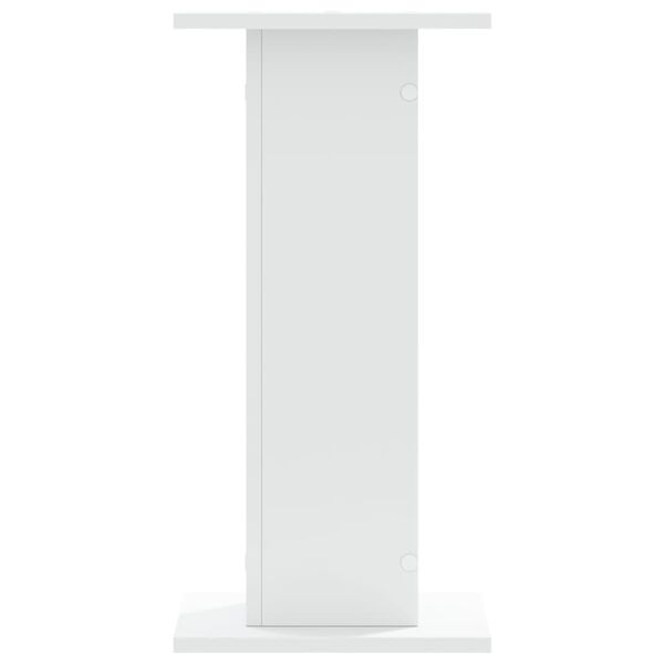 vidaXL Speakerstandaards 2 st 30x30x60 cm bewerkt hout wit