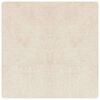 vidaXL Antislip Shaggy Tapijt Cr&egrave;mekleurig 200 x 200 cm PP