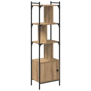 vidaXL Boekenkast 6-laags 44,5 x 30 x 154,5 cm Bewerkt hout
