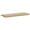 vidaXL Bankkussen SOEST 100% Polyester Beige 110 x 40 x 5 cm