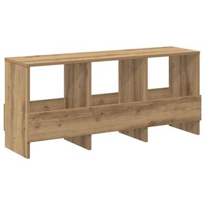 vidaXL Tijdschrift Rek Artisan Eiken 102 x 30 x 45 cm