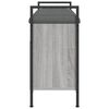 vidaXL Schoenenbank 85,5x32x57,5 cm bewerkt hout grijs sonoma