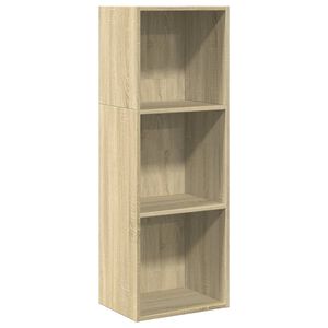 vidaXL Boekenkast 40x30x114 cm bewerkt hout sonoma eikenkleurig