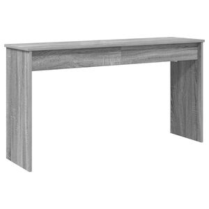 vidaXL Keyboardstand Grijs Sonoma 120 x 32 x 64 cm Bewerkt hout