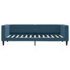 vidaXL Slaapbank 90x200 cm fluweel blauw
