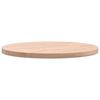 vidaXL Tafelblad rond &Oslash;50x2,5 cm massief beukenhout
