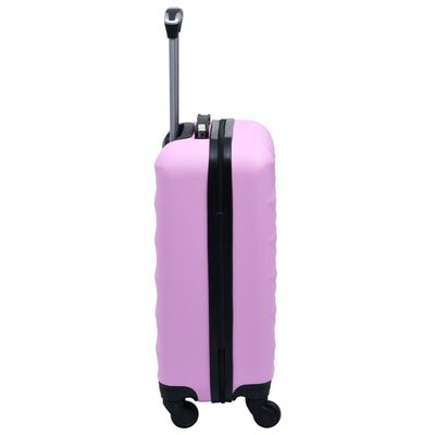 vidaXL Harde koffer ABS roze