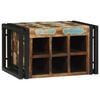 vidaXL Wijnrek 2 st 46 x 35 x 27,5 cm Massief Gerecycled Hout