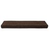 vidaXL Trapmatten zelfklevend 15 stuks 65x21x4 cm bruin rechthoekige rand