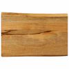 vidaXL Tafelblad met natuurlijke rand 60x40x3,8 cm massief mangohout