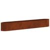 vidaXL Verhoogd Tuinbed weervast staal 300 x 40 x 40 cm Staal