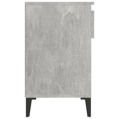 vidaXL Schoenenkast 102x36x60 cm bewerkt hout betongrijs