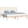 vidaXL Bedframe massief grenenhout 200x200 cm