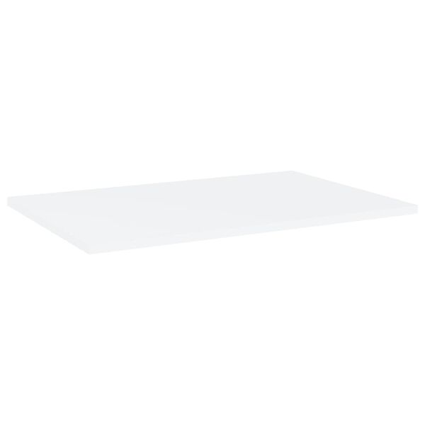 vidaXL Wandschappen 4 st 60x40x1,5 cm bewerkt hout wit