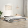 vidaXL Bedframe massief grenenhout 150x200 cm