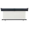 vidaXL Balkonscherm 165x250 cm cr&egrave;mekleurig