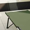 vidaXL Opvouwbaar Camping Bed Groen 206 x 76 x 74 cm Oxford en Staal