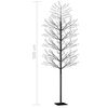 vidaXL Kerstboom 2000 LED's blauw licht kersenbloesem 500 cm