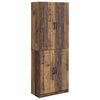 vidaXL Kastenset 2 pcs Bewerkt hout