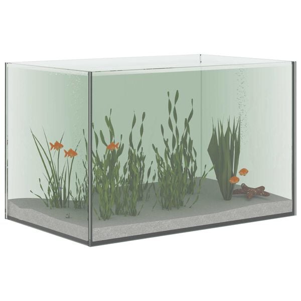 vidaXL Aquarium met opslag Doorzichtig 40 x 25 x 25 cm Glas