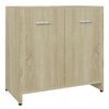 vidaXL Badkamerkast 60x33x61 cm bewerkt hout sonoma eikenkleurig