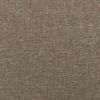 vidaXL Boxspring met matras stof taupe 120x190 cm