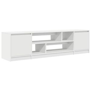 vidaXL Tv-meubel 188,5x41x50 cm spaanplaat wit