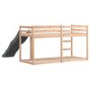 vidaXL Stapelbed met glijbaan en ladder massief grenenhout 90x190 cm
