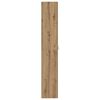 vidaXL Hoge kast 60x32x190 cm bewerkt hout artisanaal eikenkleur