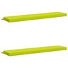 vidaXL 2-delige Bankkussens SOEST 2 st 100% Polyester Helder groen