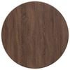 vidaXL Tafelblad bruin eikenkleur &Oslash; 70 x 1,5 cm Bewerkt hout