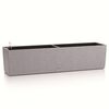LECHUZA Plantenbak BALCONERA Stone 80 ALL-IN-ONE grijs