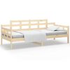 vidaXL Slaapbank massief grenenhout 90x190 cm