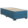 vidaXL Bedframe fluweel blauw 100x200 cm