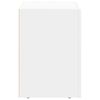 vidaXL Nachtkastje Wit 40 x 35 x 50 cm Bewerkt hout