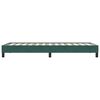 vidaXL Boxspring zonder matras fluweel donkergroen 90x210 cm