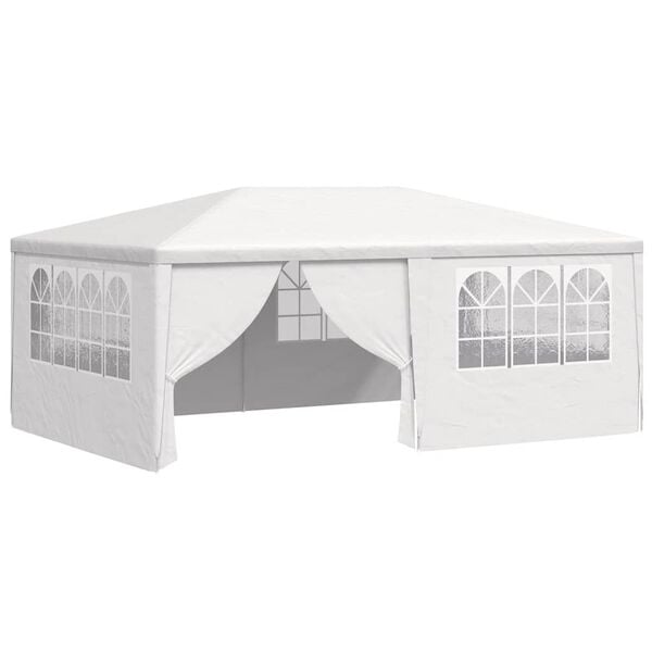 vidaXL Partytent met zijwanden professioneel 90 g/m² 4x6 m wit