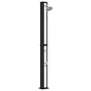 vidaXL Zonne-douche met douchekop en kraan 40 l PVC, ABS, Zinklegering