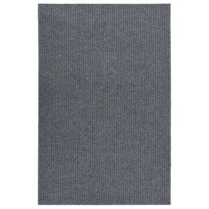 vidaXL Droogloopmat 100x150 cm grijs