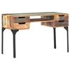 vidaXL Bureau 118x48x75 cm massief gerecycled hout