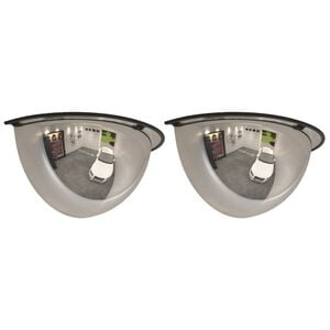 vidaXL Verkeersspiegel halve bol 2 st &Oslash; 40 cm acryl