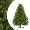vidaXL Kunstmatige Inklapbare Kerstboom 120 cm PVC Lichtgroen